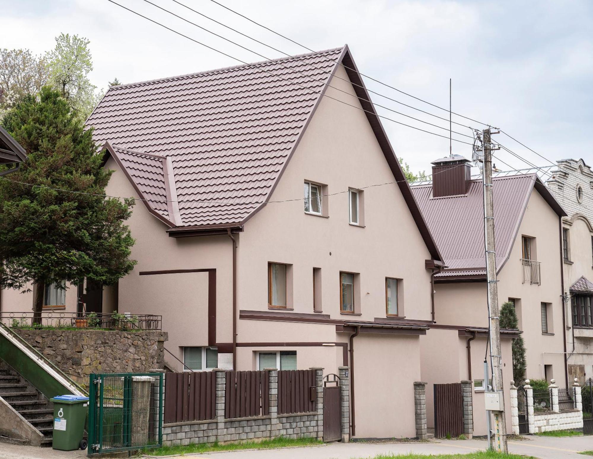 Groundfloor Apartment On The Green Hill Kowno Zewnętrze zdjęcie